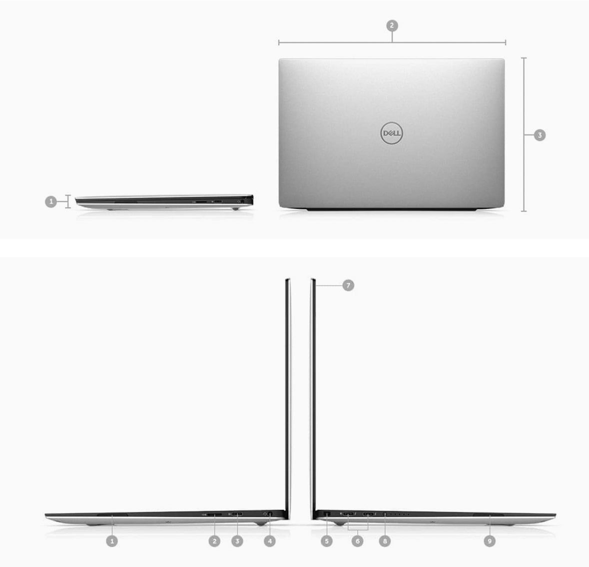 Dell XPS 7390 Laptop 13.3 - Intel Core i5 10th Gen - i5-10210U - Dual Core 4.2Ghz - 256GB SSD - 8GB RAM - 1920x1080 FHD Touchscreen - Windows 10 Home